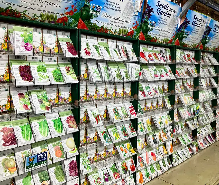 Image of a variety of seed packets at Dutch Plant Farm