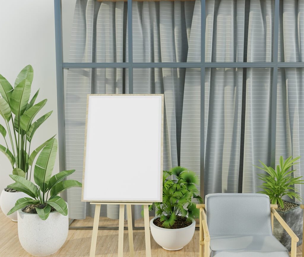 Plant Rental image of plants on stage